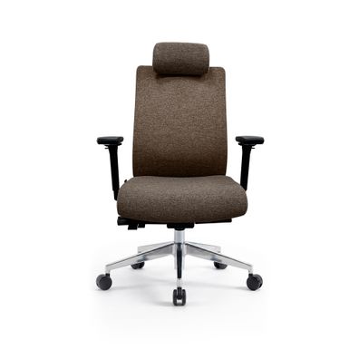 JAN NOWAK Ergonomischer Bürostuhl, braun, VECTOR