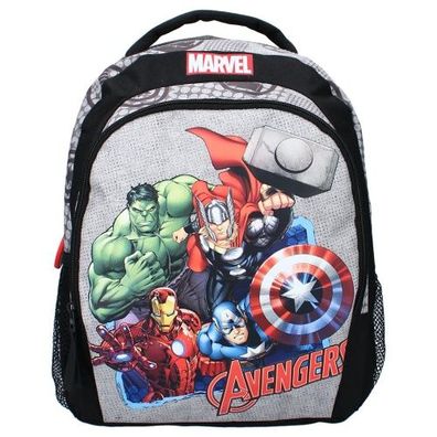 Marvel Avengers - Rucksack "Safety Shield" - 35 cm Schulranzen Backpack Kinder