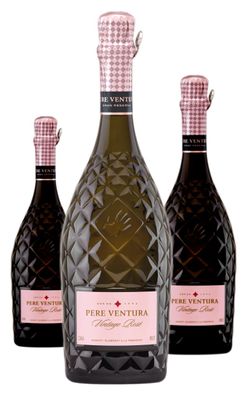 3 x Pere Ventura Cava Gran Reserva Tresor Brut Rosé Vintage – 2021