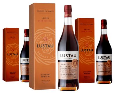 3 x Lustau Brandy Solera Gran Reserva Oloroso