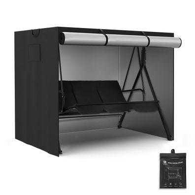 M MCombo Hollywoodschaukel Abdeckung 2-3 Sitzer 4001/4002(Oxford, Schwarz)