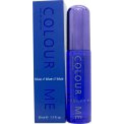 Colour Me Blue Geschenkset 50ml EDT Spray + 10ml Roll-on Parfum