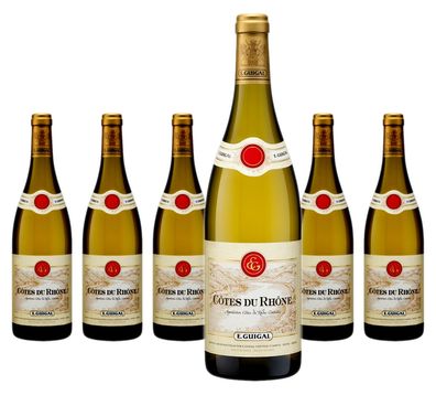 6 x E. Guigal Côtes-du-Rhône Blanc – 2025