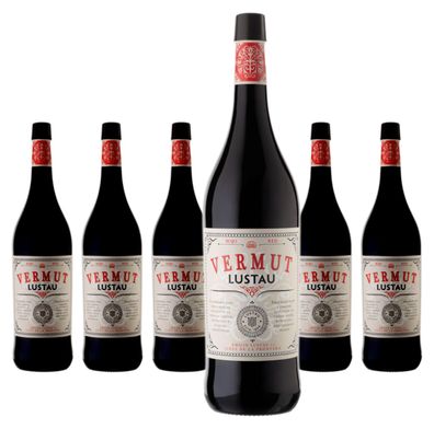 6 x Lustau Vermut Rojo