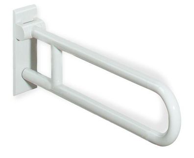 Hewi Stützklappgriff 801.50.200 Serie 801, Länge:600 mm, Farbe:99 (reinweiß)
