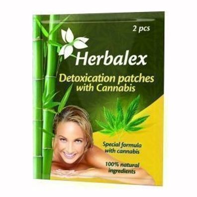 Hanf-Reinigungspflaster, 2 Stück Packung