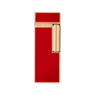 Colibri Feuerzeug Continental rot / gold, unbefüllt