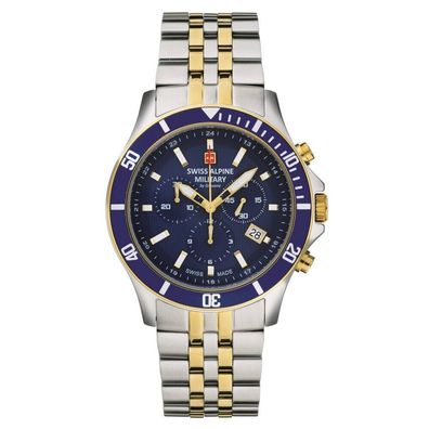 Swiss Alpine Military - 7022.9145 - Armbanduhr - Herren - Quarz - Challenger Chrono