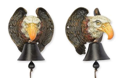 Türglocke Adler Gusseisen Glocke Replikat Retro Design Dekoration