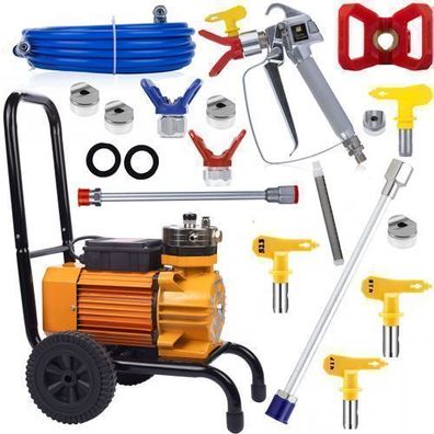 Rosfix Farbspritzgerät SBS03 Set – 3500W, 18L/min, 22MPa | inkl. Zubehör