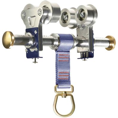 Zarges Fall Protection Anschlagpunkt fuer Stahltraeger I-Beam trolley anchor