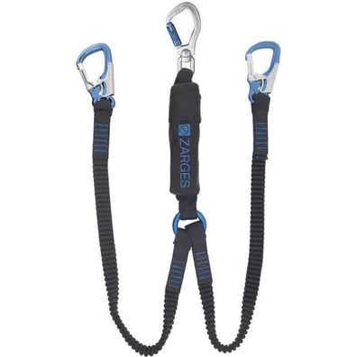 Zarges Fall Protection doppeltes Verbindungsmittel Axic-Y Snap hook Tri-lock