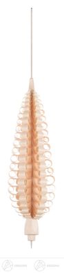 Ersatzteile &amp; Bastelbedarf Spanbaum mit Bohrung und Pyramidennadel H=ca 20cm NEU