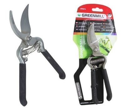 Bypass Gartenschere Profi Baum Blumen Rosen Schere Hochwertig Geschmiedet Stahl