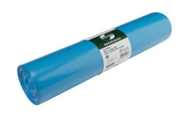 10 Rollen a 25 Stück DEISS Abfallsack 120 l, T60, blau 800 x 1000 mm, LDPE-20304