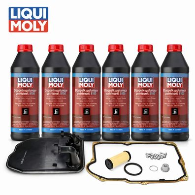 6L Liqui Moly Getriebeöl + Getriebefilter Satz für Mercedes 7G-DCT 724.0 236.21