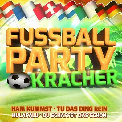 Fußball Party Kracher 2er CD Musik - Football's Coming Home, Ole Ole Ole uvm