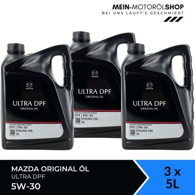 Mazda Original Oil Ultra DPF 5W-30 3x5 Liter