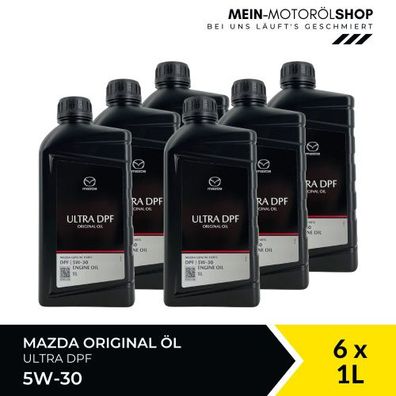Mazda Original Oil Ultra DPF 5W-30 6x1 Liter