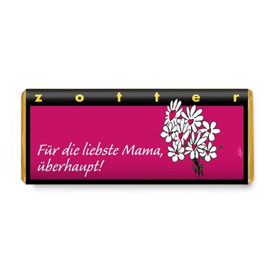Zotter Schokolade "Für die liebste Mama, überhaupt!" Bio