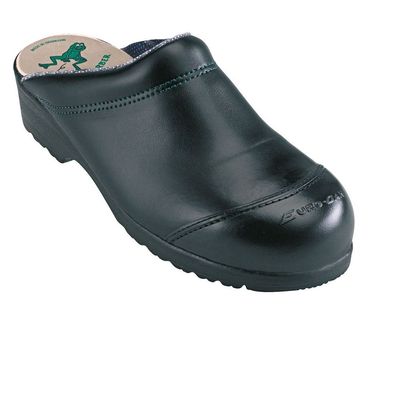 Sicherheitsclogs Euro-Dan Airlet®-Flex 351-01 offen SB+A+E + SRC schwarz