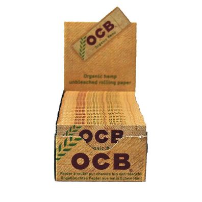 OCB Organic Hemp kurz 50 Hefte á 50 Blättchen kostenloser Versand