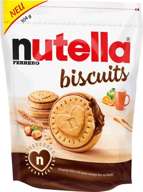 Nutella Biscuits 304 g (ca. 22 Stück)