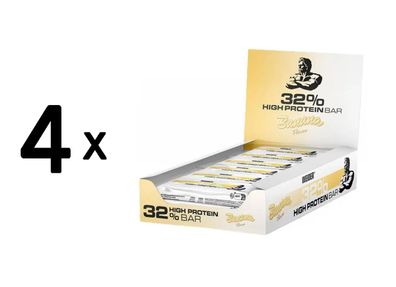 4 x Weider 32% Protein Bar (12x60g) Banana