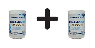 2 x Allnutrition Collagen, Orange - 480g