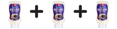 3 x Allnutrition Nutlove Sauce, Crispy Cookie - 280g