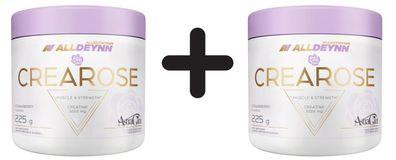 2 x Allnutrition AllDeynn Crearose, Strawberry - 225g