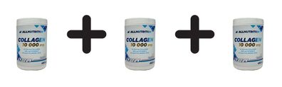 3 x Allnutrition Collagen, Orange - 480g