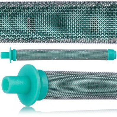 Rosfix Filtereinsatz 30 Mesh Grün – 100 mm Länge | für Farbspritzgeräte