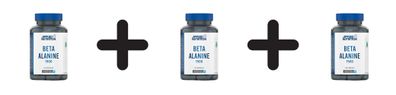 3 x Applied Nutrition Beta-Alanine, 1500mg - 120 caps