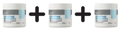 3 x OstroVit Creatine Monohydrate, Mango - 300g