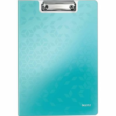 LEITZ Klemmbrettmappe WOW 4199 DIN A4 eisblau Kunststoff
