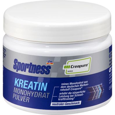 Sportness Kreatin Monohydrat Pulver 250 g