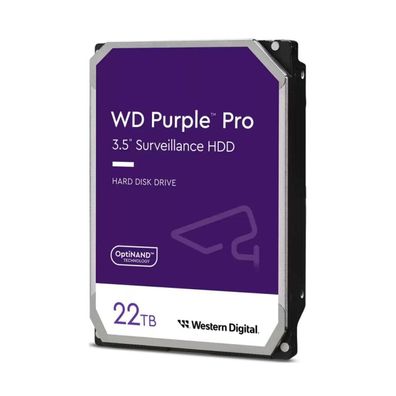 Western Digital WD Purple Pro 8.9cm (3.5") 22TB SATA3 7200 512MB WD221PURP intern