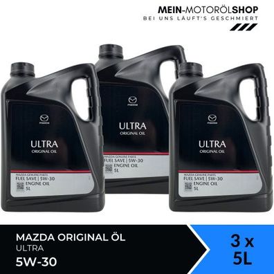 Mazda Original Oil Ultra 5W-30 3x5 Liter