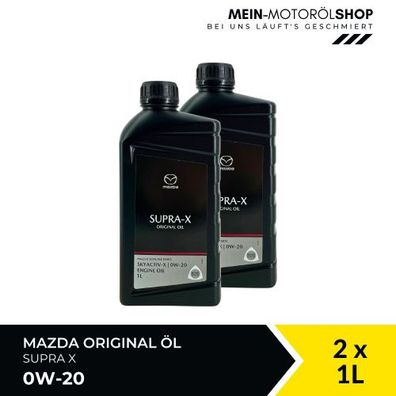 Mazda Original Oil SUPRA X 0W-20 2x1 Liter