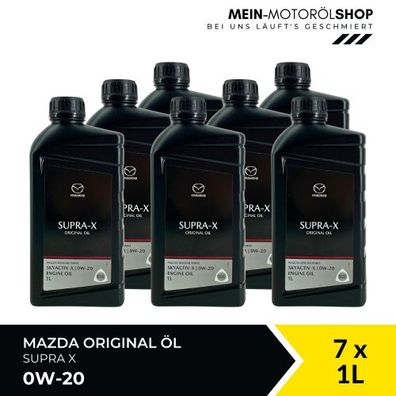 Mazda Original Oil SUPRA X 0W-20 7x1 Liter