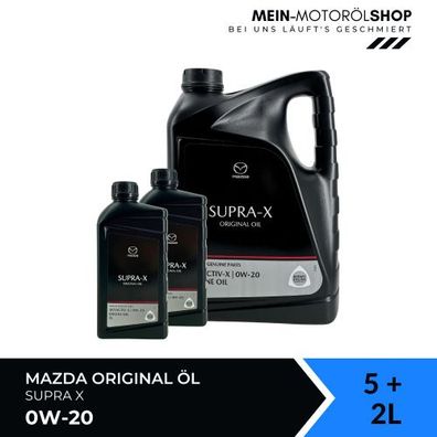 Mazda Original Oil SUPRA X 0W-20 5 + 2 Liter