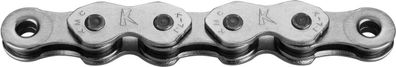 KMC Kette K1 Narrow, 1-fach/singlespeed, 100 Glieder, silver