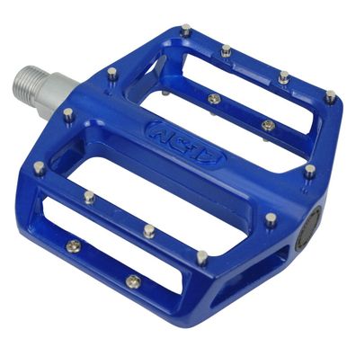 NC-17 Plattformpedal STD II Pro, Alu, Kugellager, blau