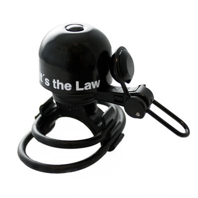 NC-17 Klingel Safety Bell Brass, schwarz