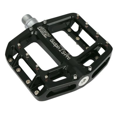 NC-17 Plattformpedal Sudpin I S-Pro, Alu, Präzisionslager, schwarz