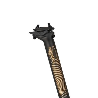 Ergotec Sattelstütze RAY 6+ GOLD Edition - 31,6x350, SB15, Safety Level 6 + , schwar