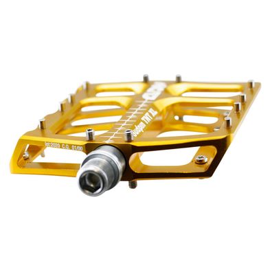 NC-17 Plattformpedal Sudpin IV XL TNT CNC, Alu, Präzisionslager, gold