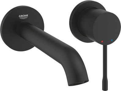 GROHE Essence Waschtischarmatur Zwei-Loch Phantom Black - 29192KF1