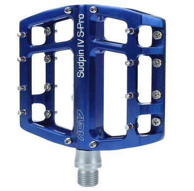 NC-17 Plattformpedal Sudpin IV S-Pro CNC, Alu, Präzisionslager, blau